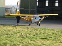 G-MVYV @ EGFH - Resident at Swansea Airport. Noble-Hardman Snowbird built under licence in South Wales. - by Roger Winser