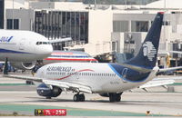 XA-CTG @ KLAX - Aero Mexico Boeing 737-752, XA-CTG. AMX19 arriving from MMMX on taxiway Papa KLAX. - by Mark Kalfas