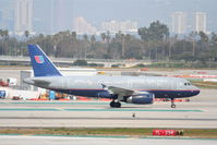 N830UA @ KLAX - United Airlines Airbus A319-131, N830UA, UAL858 arriving from KSFO on taxiway Charlie KLAX. - by Mark Kalfas