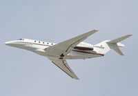 N956QS @ KLAX - Net Jets Citation X, N956QS, EJA956 25L departure for KSAN. - by Mark Kalfas