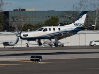 N850WC @ KSMO - N850WC arriving on RWY 21 - by Torsten Hoff