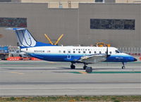 N569SW @ KLAX - SkyWest Embraer EMB-120ER, N229SW, SKW6296 arriving from KOXR, taxiway Charlie KLAX. - by Mark Kalfas