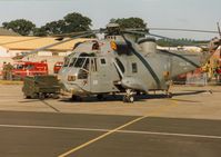 XV663 @ EGVA - Sea King HAS.6, callsign Navy 500, of 810 Squadron on the flight-line at the 1995 Intnl Air Tattoo at RAF Fairford. - by Peter Nicholson