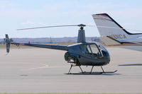 N954SH @ CPT - Former Sliver State Helicopters Robinson at Cleburne Municipal - by Zane Adams