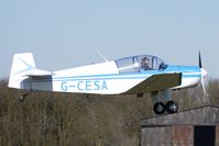 G-CESA @ EGBR - One of the many aircraft at Breighton on a fine Spring morning - by Terry Fletcher