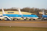 PH-BDC @ EGBP - with PH-BDA and PH-BDD waiting to be scrapped by ASI at Kemble - by Chris Hall