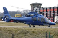G-LBAI @ EGGW - Eurocopter 155B1 arrives at Luton - by Terry Fletcher