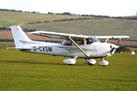 G-CXSM @ EGLS - Privately owned - by Chris Hall