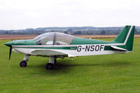 G-NSOF @ EGSP - Robin HR-200-120B at Peterborough Sibson Airfield in 2005. - by Malcolm Clarke