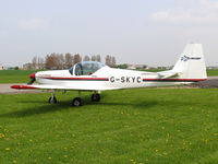 G-SKYC @ EGBR - Slingsby T-67M Firefly Mk2 at Breighton Airfield in 2004. - by Malcolm Clarke