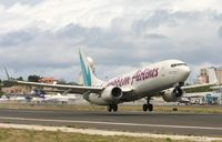 9Y-ANU @ TNCM - Caribbean airlines 9Y-ANU departing TNCM runway 10 - by Daniel Jef