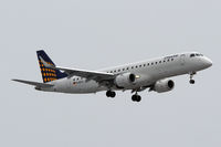 D-AECC @ LOWL - Lufthansa CityLine  Embraer ERJ-190-100LR ta approach RWY27 in LOWL/LNZ - by Janos Palvoelgyi