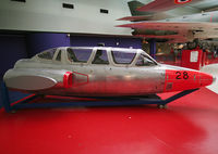28 @ LFPB - Fouga Magister fuselage preserved @ Le Bourget Museum - by Shunn311