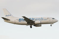 YR-BAG @ LOWW - Blue Air 737-500