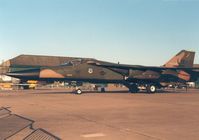 70-2391 @ EGQL - Another view of the 495th Tactical Fighter Squadron F-111F of the 48th Tactical Fighter Wing at RAF Lakenheath on display at the 1988 RAF Leuchars Airshow. - by Peter Nicholson