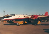 WH734 @ EGQL - Royal Aircraft Establishment Canberra B.2 on display at the 1988 RAF Leuchars Airshow. - by Peter Nicholson