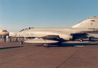 XV586 @ EGQL - Phantom FG.1 of 43 Squadron on display at the 1988 RAF Leuchars Airshow. - by Peter Nicholson