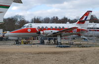 XX499 @ EGLB - Jetstream T.1 at Brooklands - by moxy