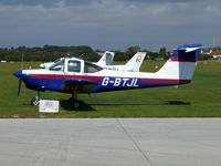 G-BTJL @ EGKA - Piper Pa38-112 Tomahawk G-BTJL Redhill Aviation - by Alex Smit