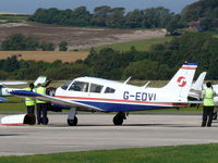 G-EDVL @ EGKA - Piper Pa28-R200 Cherokee Arrow II G-EDVL Redhill Aviation - by Alex Smit