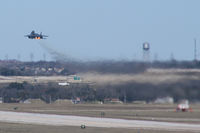 89-0473 @ NFW - USAF F-15E departing Navy Fort Worth (Carswell Field) - by Zane Adams