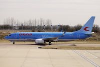 I-NEOS @ EGGW - Neos B737  brought Inter Milan fans in for Soccer match against Chelsea - by Terry Fletcher