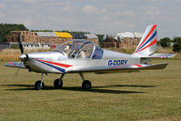 G-ODRY @ EG10 - Taxiing out for departure off Runway 11 at Breighton. - by MikeP
