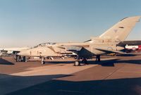 ZE729 @ EGQL - Another view of the Operational Evaluation Unit's Tornado F.3 on display at the 1988 RAF Leuchars Airshow. - by Peter Nicholson