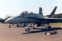 188745 @ EGQL - CF-18A of 1 Canadian Air Group on display at the 1988 RAF Leuchars Airshow. - by Peter Nicholson
