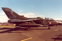 ZA409 @ EGQL - Tornado GR.1 of the Tactical Weapons Conversion Unit at RAF Honington on display at the 1988 RAF Leuchars Airshow. - by Peter Nicholson