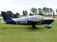 G-OODW @ EGHR - Piper Pa28-161 Cherokee Warrior II G-OODW Goodwood Flying Club - by Alex Smit