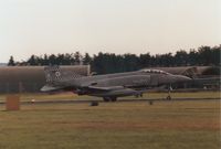 XV571 @ EGQL - Phantom FG.1 of 43 Squadron taking off for display at the 1988 RAF Leuchars Airshow. - by Peter Nicholson