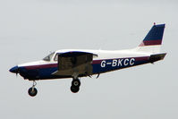 G-BKCC @ EGBJ - 1974 Piper PIPER PA-28-180 at Gloucestershire (Staverton) Airport - by Terry Fletcher