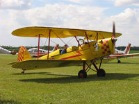 G-AYZI @ EGCJ - Stampe-Vertongen SV-4C. At Sherburn-in-Elmet's May Fly-in in 2004. - by Malcolm Clarke