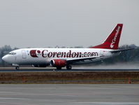 TC-TJB @ EHEH - Boeing B737-3Q8W TC-JCB Corendon