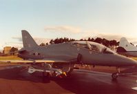 XX351 @ EGQL - Hawk T.1A of 234 Squadron at RAF Brawdy on display at the 1988 RAF Leuchars Airshow. - by Peter Nicholson