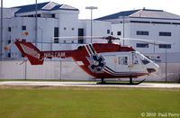 N627AM @ NC91 - Air Methods loaner helo in Greenville, NC. - by Paul Perry