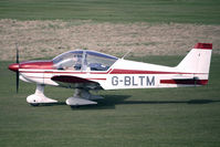 G-BLTM @ EGCB - Based Robin at Barton - by Terry Fletcher