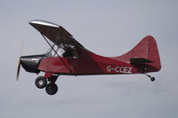 G-CCEZ @ EGCB - Easy Raider climbs away from Barton - by Terry Fletcher
