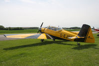 G-EJGO @ EGCJ - Zlin Z-226 Trener at Sherburn-in-Elmet Airfield, UK in 2009. - by Malcolm Clarke