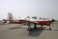 ZF449 @ EGXE - Short S-312 Tucano T1.  From 1 FTS, Linton-on-Ouse at RAF Leeming's Air Fair 94. - by Malcolm Clarke