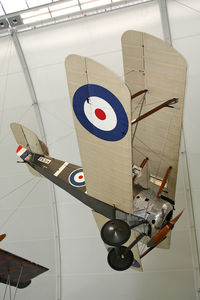 F6314 @ HENDON - Sopwith F-1 Camel. Exhibited in the Milestones of Flight Collection at the Royal Air Force Museum, Hendon in 2008. - by Malcolm Clarke