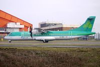 EI-REO @ EGGW - Aer Arran ATR72 now in Aer Lingus Regional colours at Luton - by Terry Fletcher