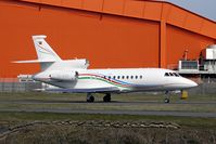 TC-AZR @ EGGW - New Turkish registered Falcon 900EX at Luton - by Terry Fletcher