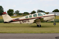 G-BMYD @ EG10 - Arriving on Runway 11 at Breighton. - by MikeP