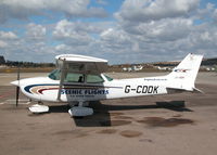 G-CDDK @ EGKA - WAITING FOR THE NEXT FLIGHT ON THE MAIN APRON SHOREHAM - by BIKE PILOT