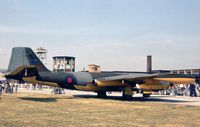WJ680 - Canberra TT.18 of 7 Squadron on display at the 1977 Royal Review at RAF Finningley. - by Peter Nicholson