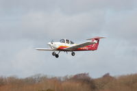 G-BOHU @ EGFH - Piper Tomahawk operated by Swansea based Cambrian Flying Club - by Roger Winser