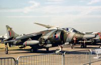 XV751 - Harrier GR.3 of 3 Squadron on display at the 1977 Royal Review at RAF Finningley. - by Peter Nicholson
