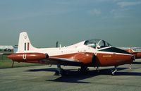 XW324 - Jet Provost T.5B of 6 Flying Training School on display at the 1977 Royal Review at RAF Finningley. - by Peter Nicholson